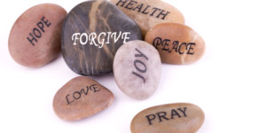 forgive joy peace stones