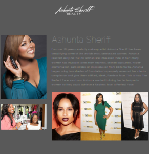 Ashunta Sheriff (Celebrity Makeup Artist)
